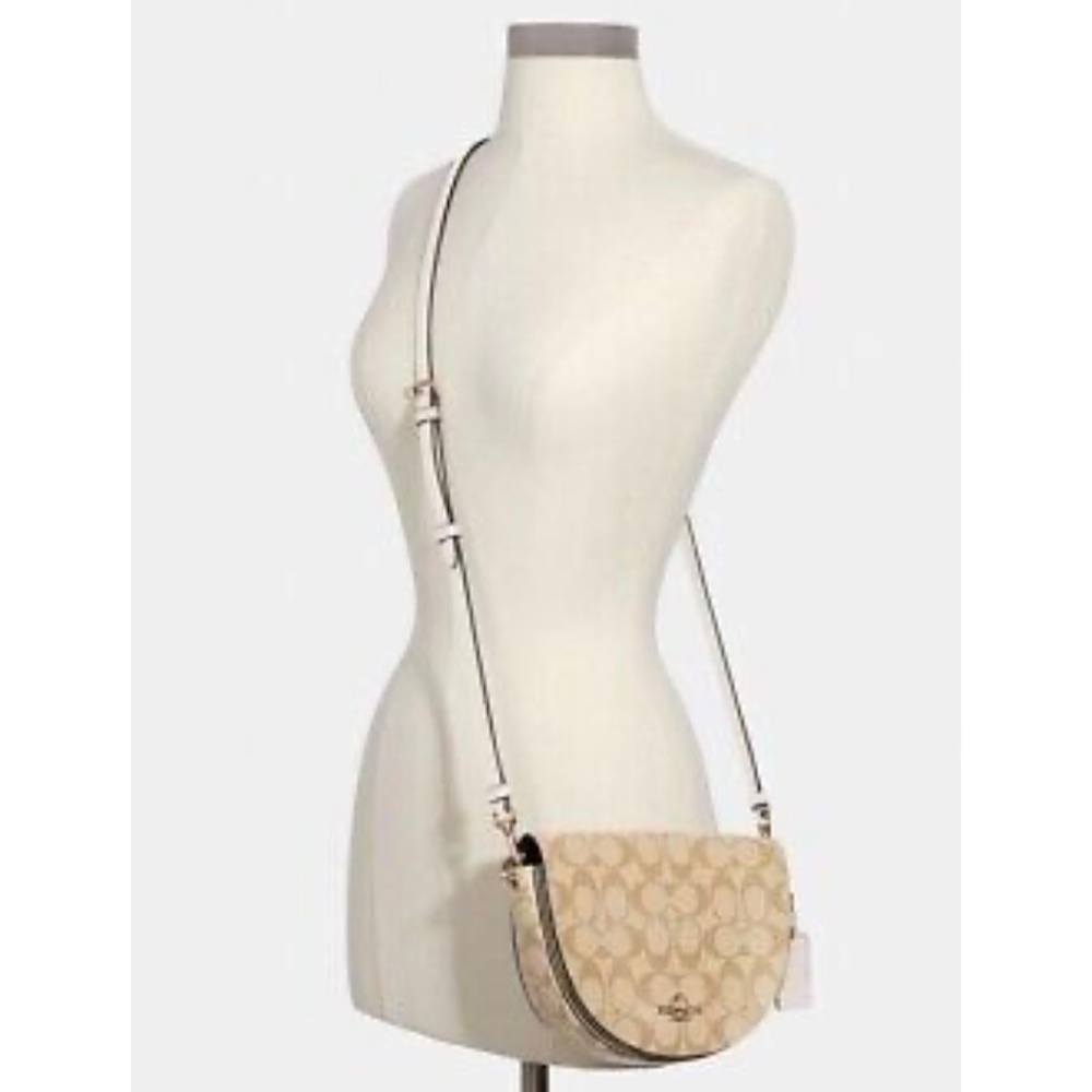 Coach Ellen Crossbody In Signature Canvas - Picture 5 of 7